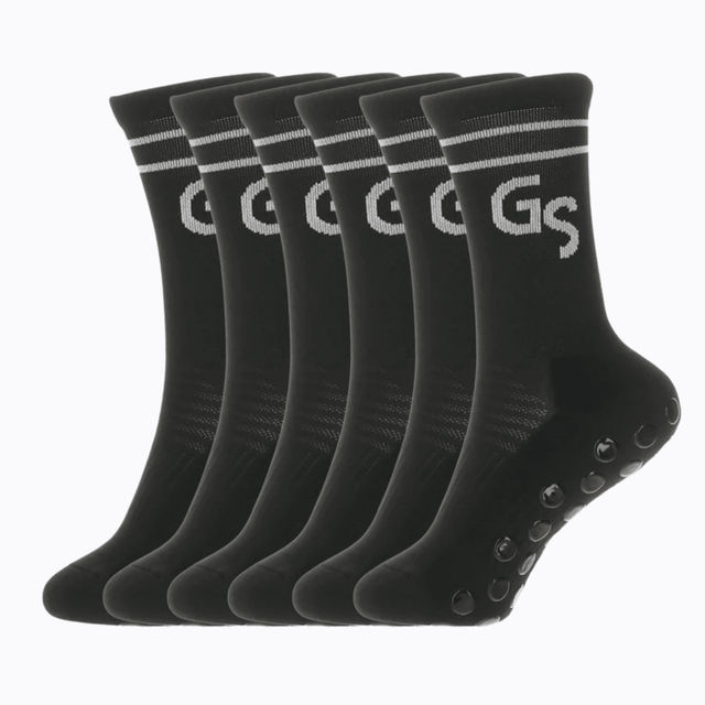 2.0 Svarte gripsocks - 6pk - GSPERFORMANCE