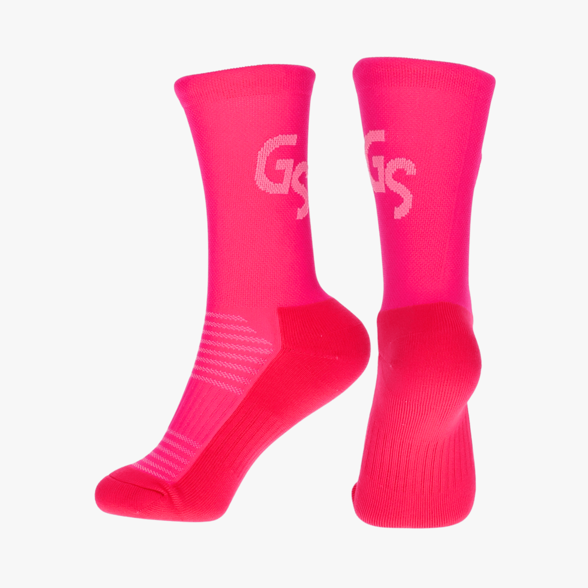 Neon rosa løpesokker - GSPERFORMANCE