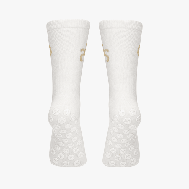 Tynne hvite gripsocks | 2026 versjon - GSPERFORMANCE