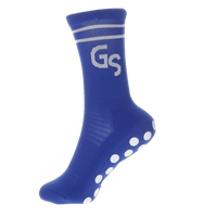 2.0 Standard - Blå gripsokker med hvit logo - GSPERFORMANCE