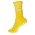 2.0 Standard - Gule gripsokker med hvit logo - GSPERFORMANCE