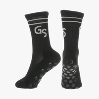 2.0 Standard - Svarte gripsokker med hvit logo - GSPERFORMANCE