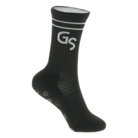 2.0 Standard - Svarte gripsokker med hvit logo - GSPERFORMANCE