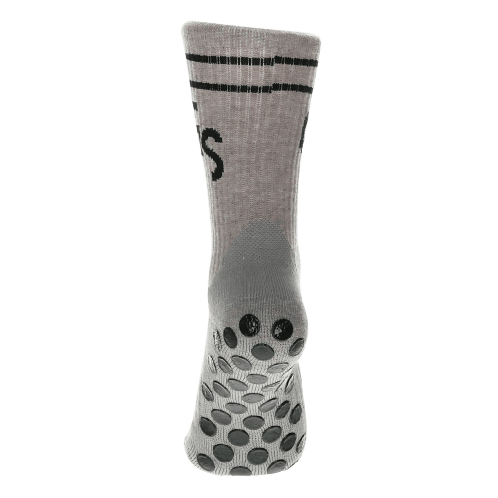 2.0 Ull - Grå gripsokker med svart logo - GSPERFORMANCE