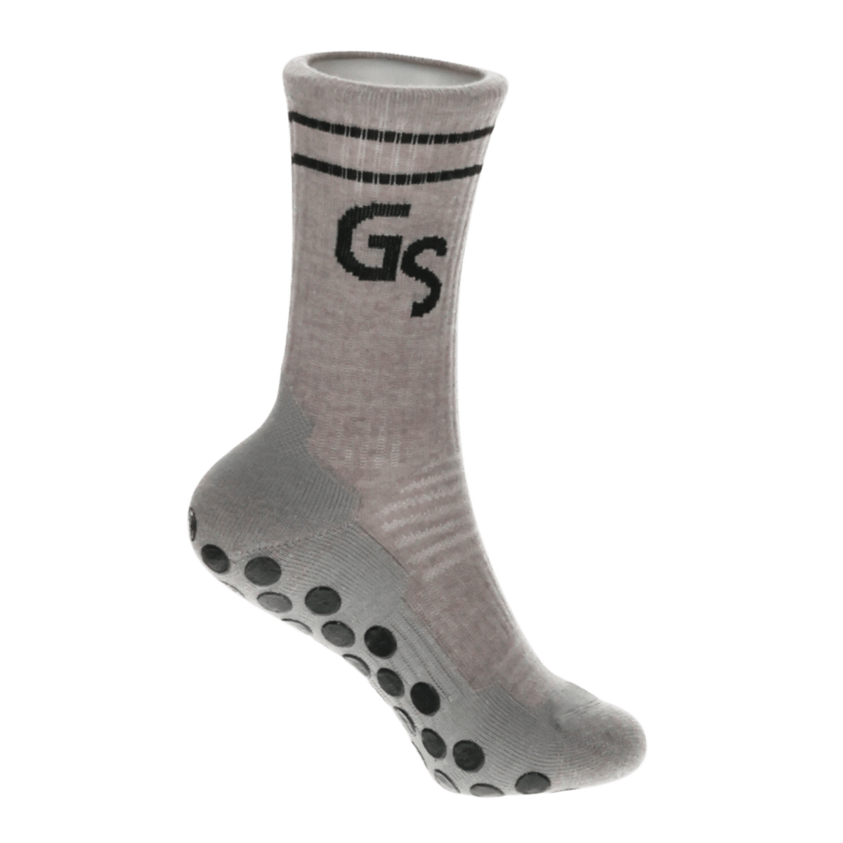 2.0 Ull - Grå gripsokker med svart logo - GSPERFORMANCE