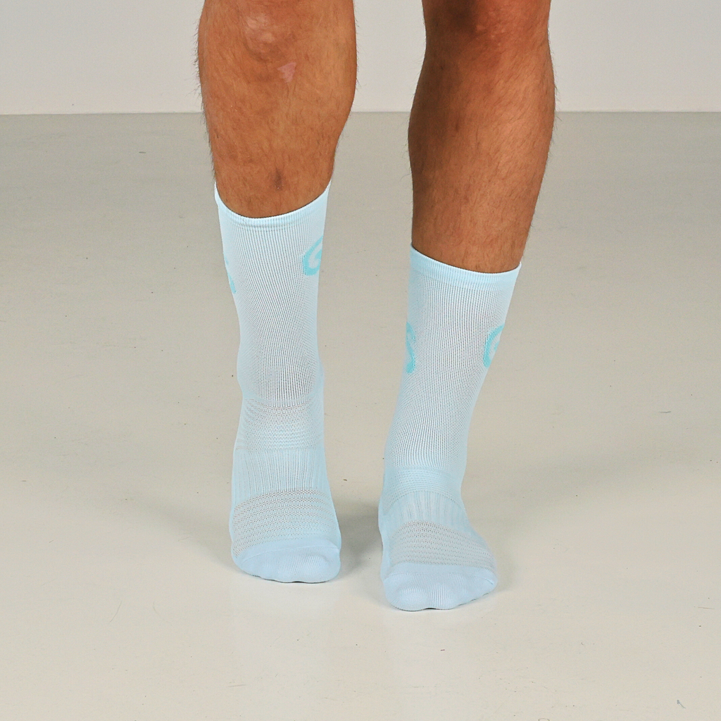 Neon blå Performance sokker