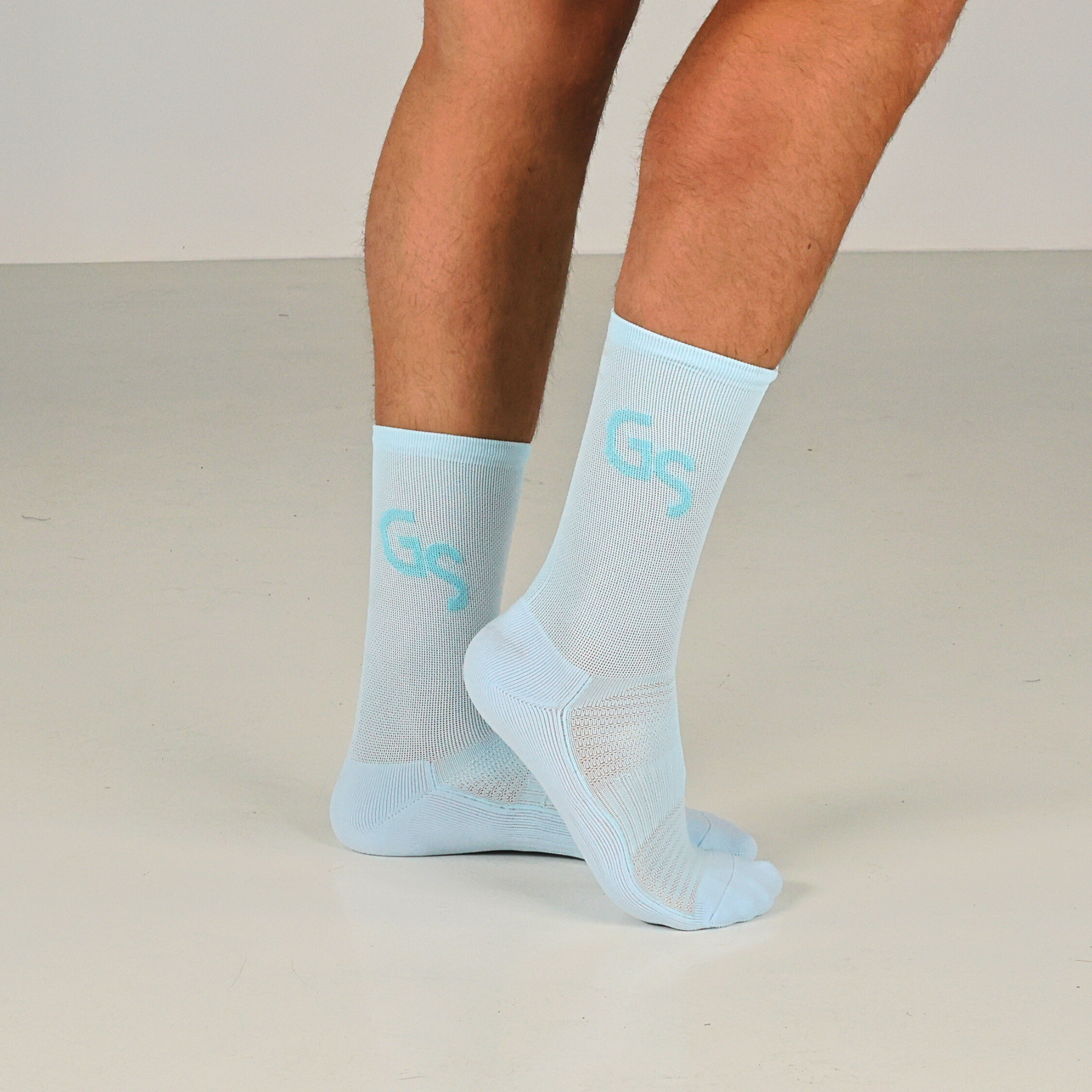 Neon blå Performance sokker