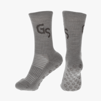 Alpakka Ull Gripsocks - Grå - GSPERFORMANCE
