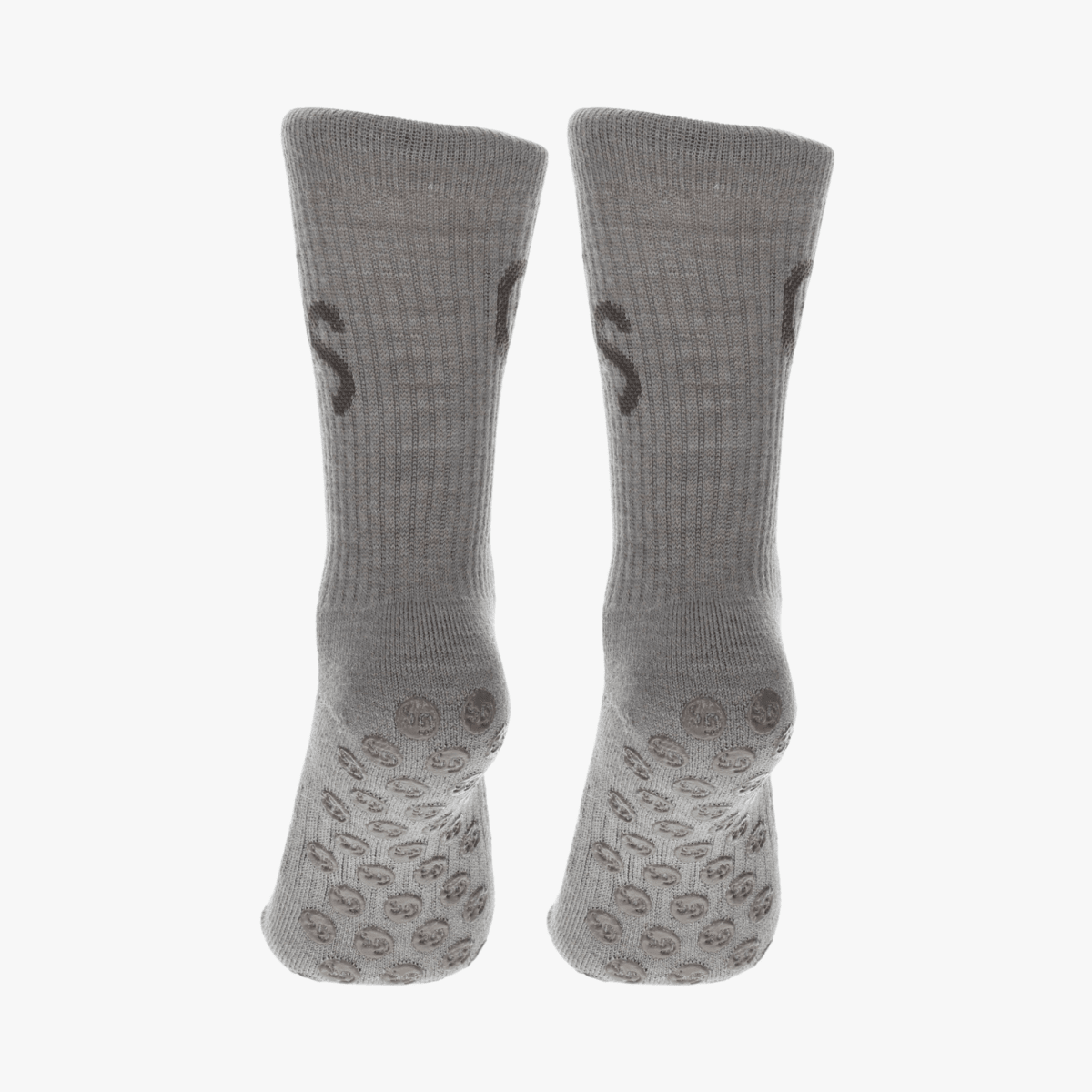 Alpakka Ull Gripsocks - Grå - GSPERFORMANCE