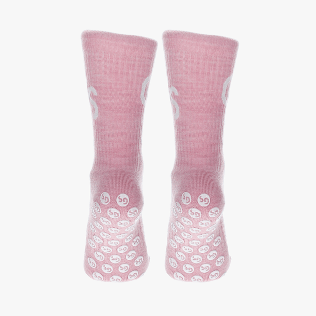 Alpakka Ull Gripsocks - Rosa - GSPERFORMANCE