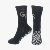 Alpakka Ull Gripsocks - Svart/grå - GSPERFORMANCE