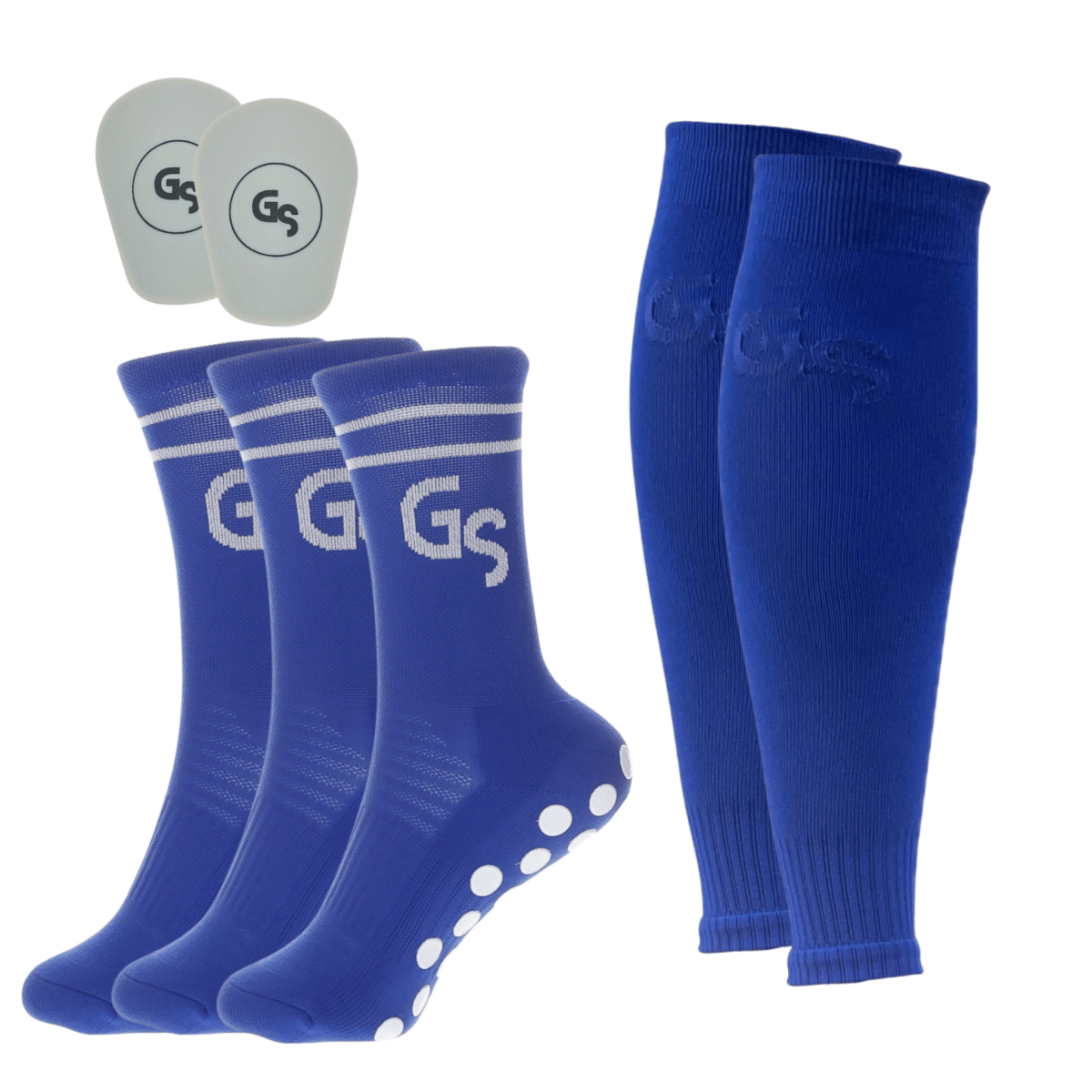 Blå Standard Gripsokker & Sleeves Bundle - GSPERFORMANCE