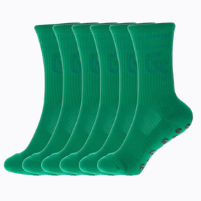 Grønne gripsocks - 6pk - GSPERFORMANCE