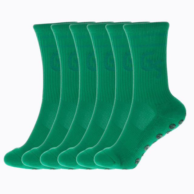 Grønne gripsocks - 6pk - GSPERFORMANCE