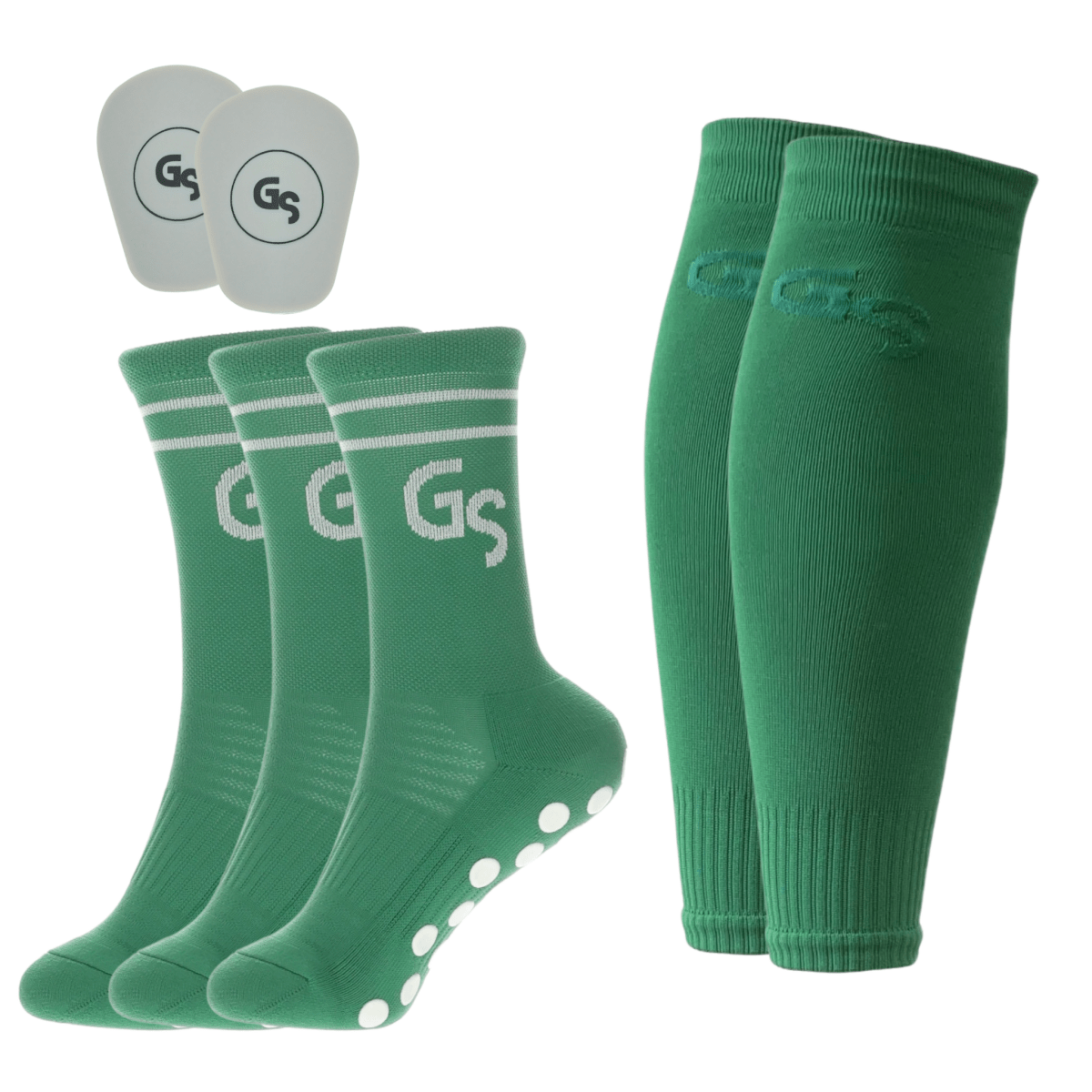 Grønne Standard Gripsokker & Sleeves Bundle - GSPERFORMANCE