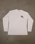 GS Baselayer langermet - Hvit og svart - GSPERFORMANCE