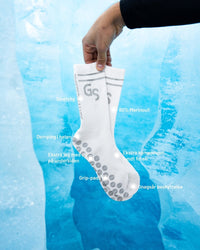 GS Merinoull Gripsocks - Vinter versjon - GSPERFORMANCE