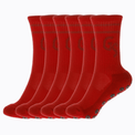 Mørkerøde gripsocks - 6pk - GSPERFORMANCE