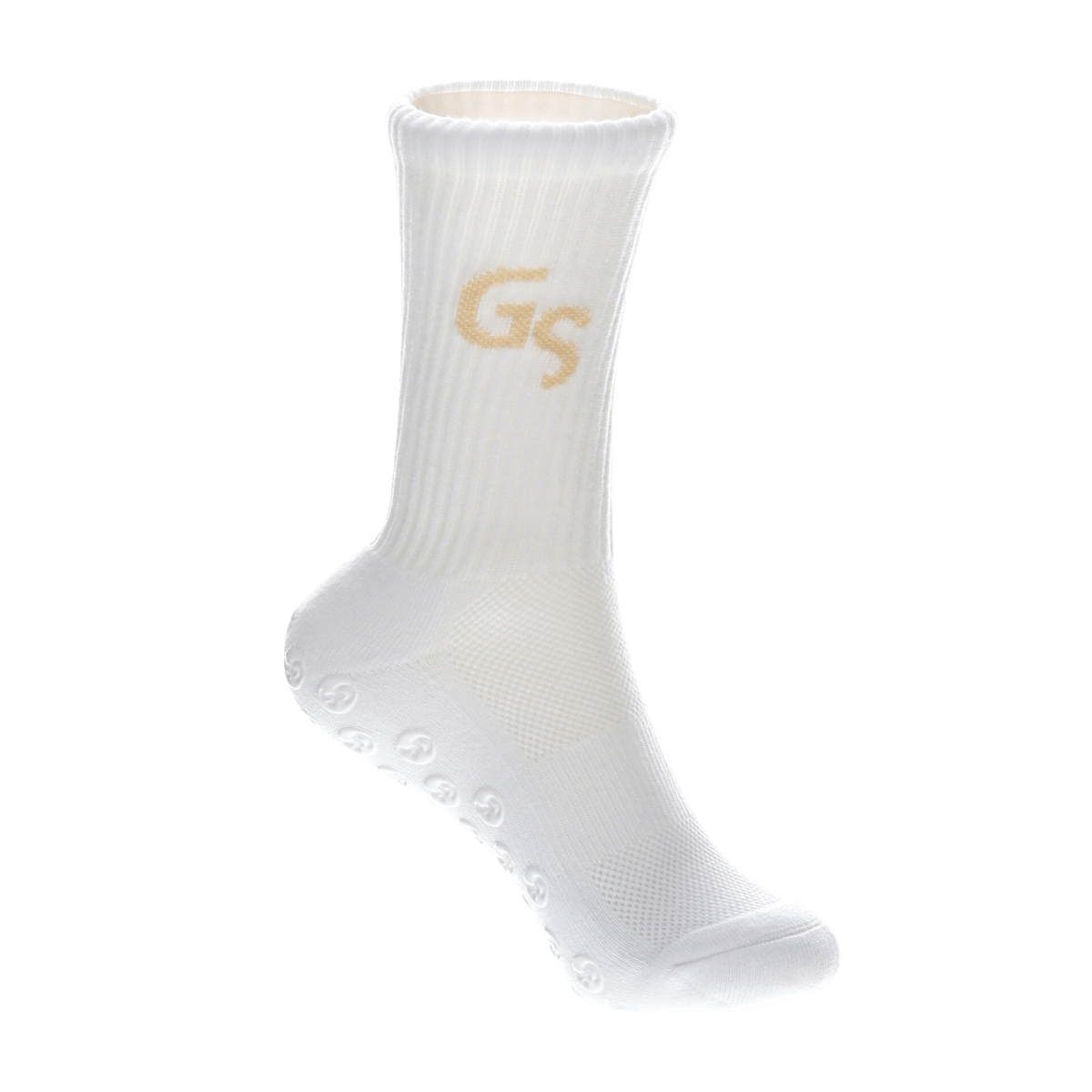 Standard gripsocks - beige logo | 2026 versjon - GSPERFORMANCE