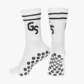 Standard - Hvite gripsokker med svart logo - GSPERFORMANCE