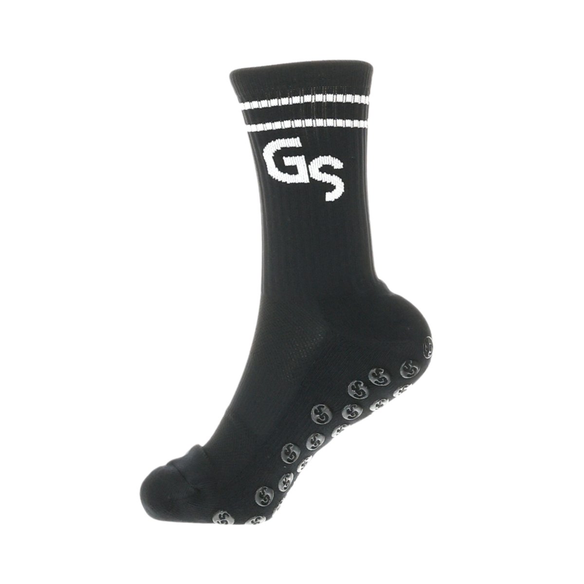 Standard - Svarte gripsokker med hvit logo - GSPERFORMANCE