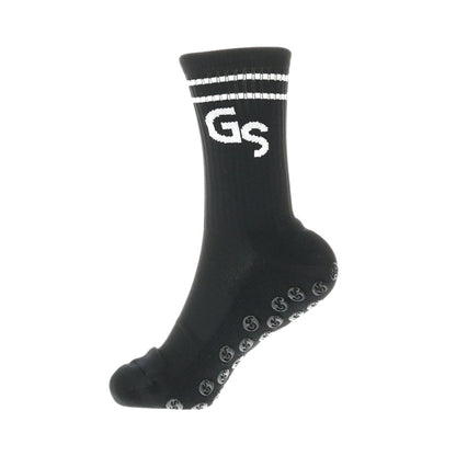 Standard - Svarte gripsokker med hvit logo - GSPERFORMANCE
