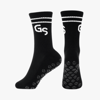 Standard - Svarte gripsokker med hvit logo - GSPERFORMANCE