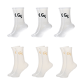 Standard & Tynne - Hvite (6pk) | 2026 versjon - GSPERFORMANCE