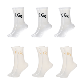 Standard & Tynne - Hvite (6pk) | 2026 versjon - GSPERFORMANCE