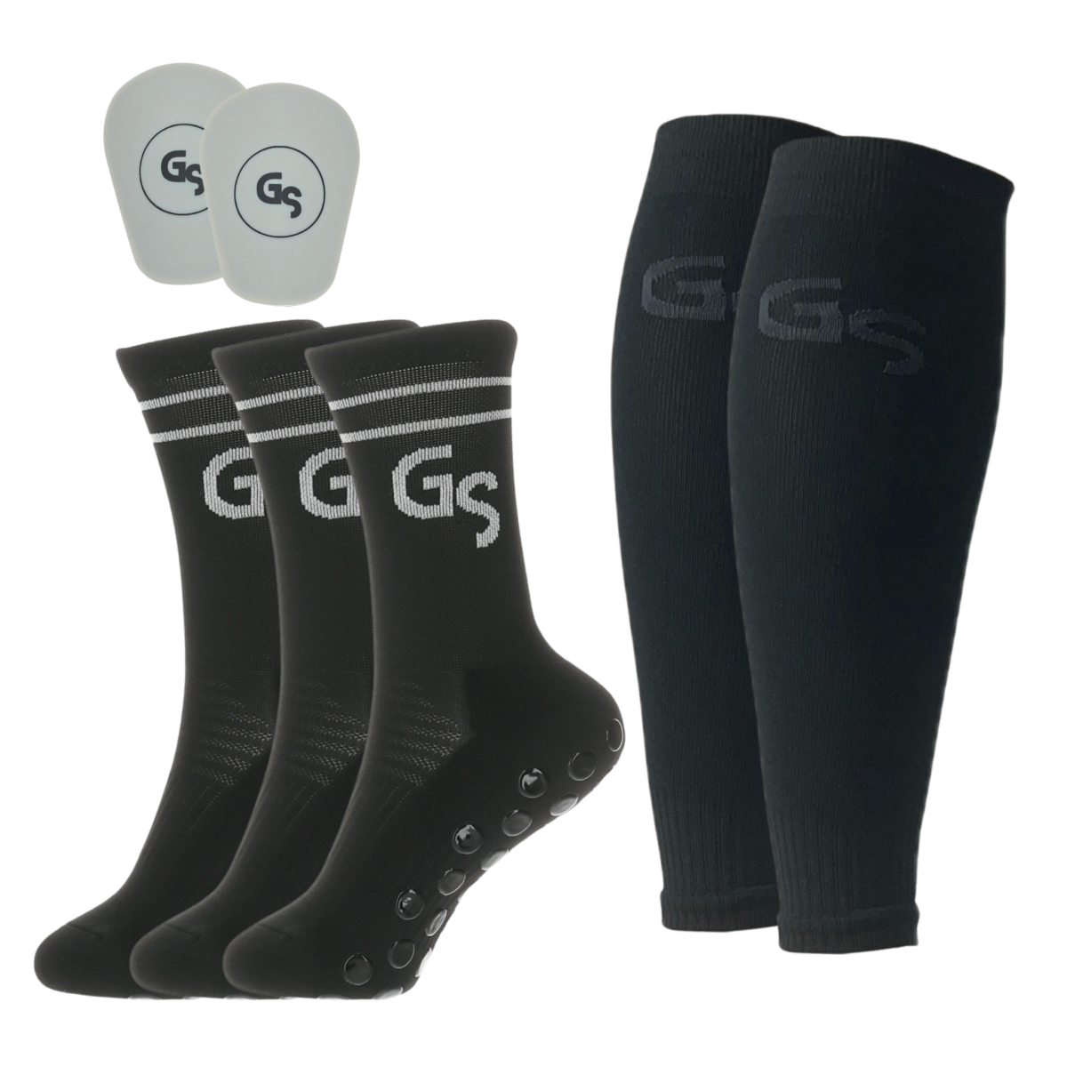 Svarte 2.0 Standard Gripsokker & Sleeves Bundle - GSPERFORMANCE
