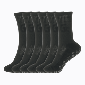 Svarte gripsocks - 6pk - GSPERFORMANCE