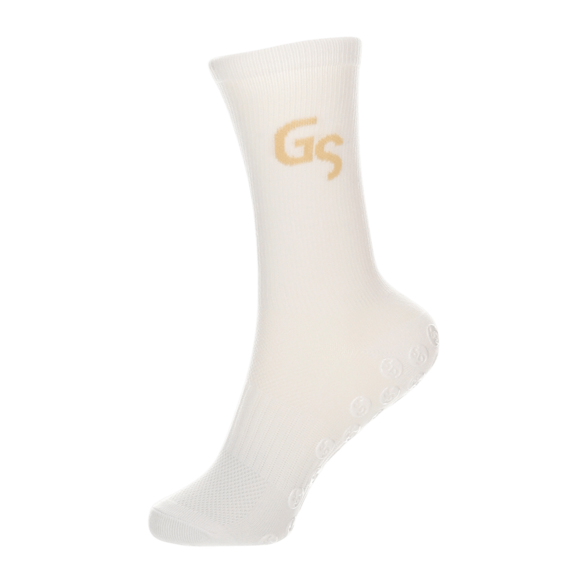 Tynne gripsocks - beige logo | 2026 versjon - GSPERFORMANCE