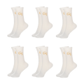 Tynne gripsocks - Hvite (6pk) | 2026 versjon - GSPERFORMANCE