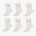 Tynne gripsocks - Hvite (6pk) | 2026 versjon - GSPERFORMANCE