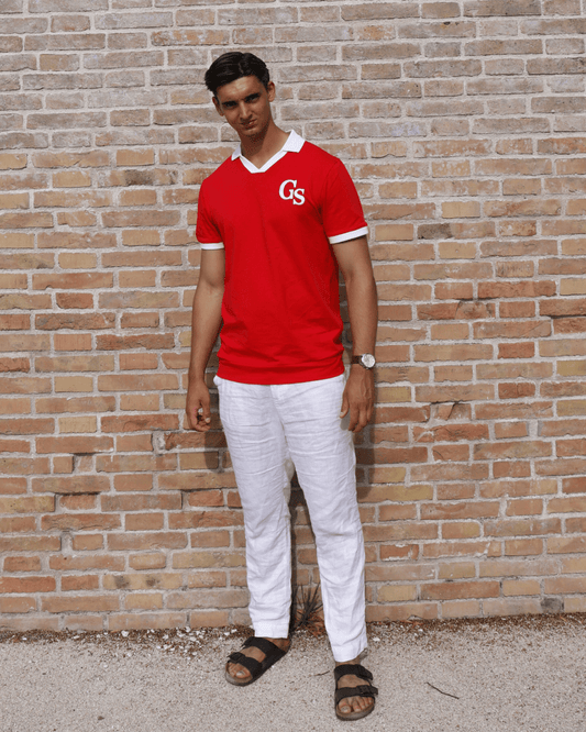 Vintage Derby – Retro Polo (United vs. Liverpool) - GSPERFORMANCE