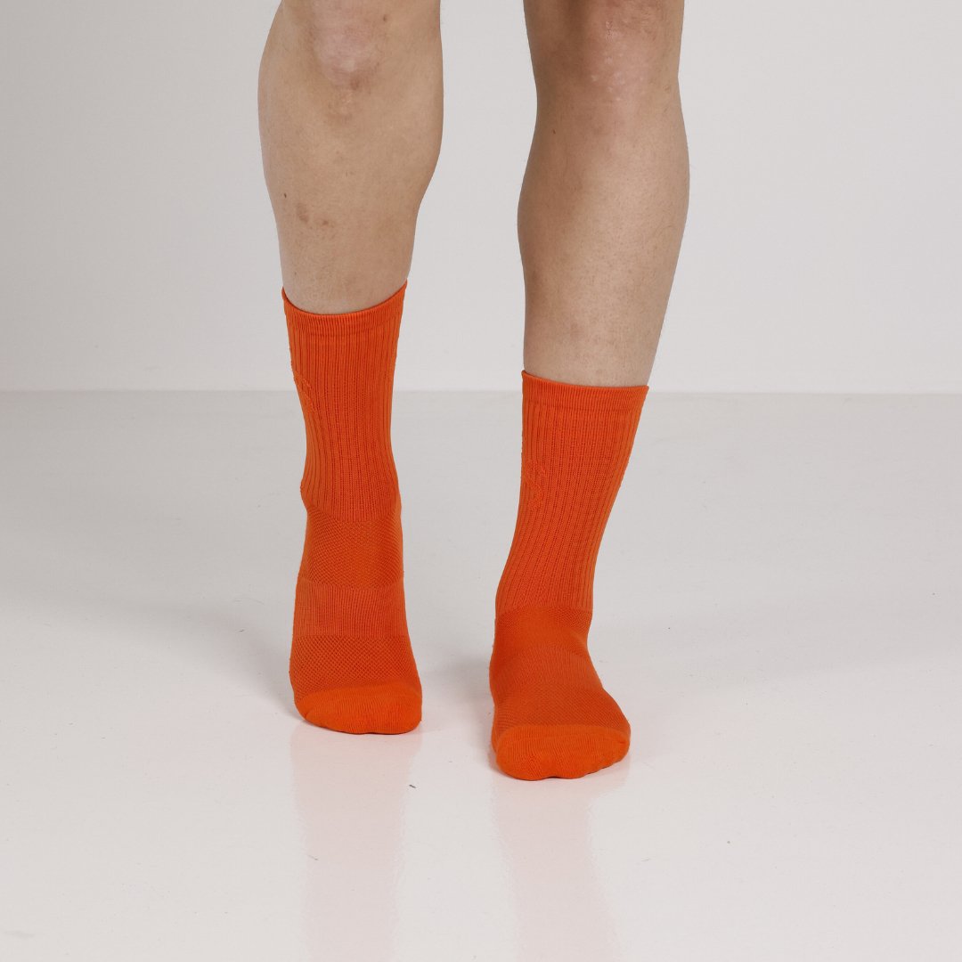 Oransje gripsokker - gripsocks.no