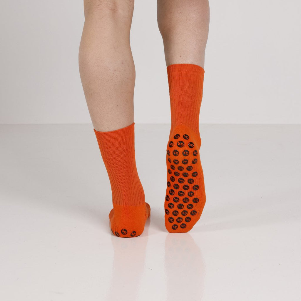 Oransje gripsokker - gripsocks.no