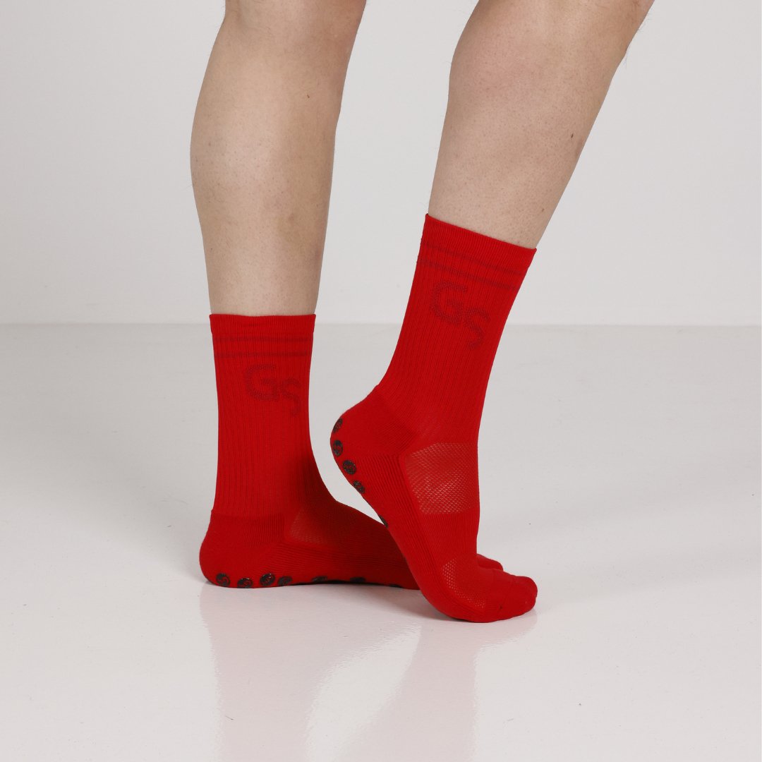 Røde Gripsokker - gripsocks.no